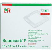 SUPRASORB P PU-Schaumv. selbstklebend 10x10 cm, 10 st, Lohmann & Rauscher GmbH & Co. KG