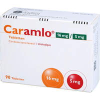 Caramlo 16 mg/5 mg Tabletten, 90 st, APONTIS PHARMA Deutschland GmbH & Co. KG