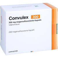 Convulex 300 mg magensaftresistente Kapseln, 200 st, Eurimpharm Arzneimittel GmbH