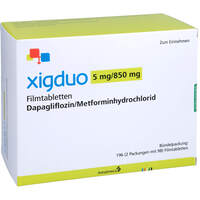 Xigduo 5 mg/850 mg Filmtabletten, 196 st, Eurimpharm Arzneimittel GmbH