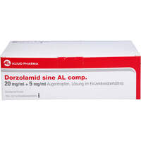 Dorzolamid sine AL comp. 20+5mg/ml AT Einzeldosis, 120x0.2 ml, Aliud Pharma GmbH