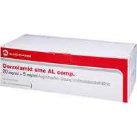 Dorzolamid sine AL comp. 20+5mg/ml AT Einzeldosis, 120x0.2 ml, Aliud Pharma GmbH