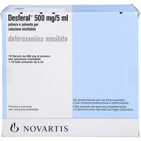 Desferal 0.5 g Plv.u.Lsm.z.H.e.Inj.-/Inf.-Lsg., 10 st, Orifarm GmbH