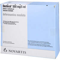 Desferal 0.5 g Plv.u.Lsm.z.H.e.Inj.-/Inf.-Lsg., 10 st, Orifarm GmbH