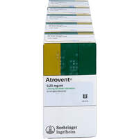 Atrovent 250 ug/ml Lösung für einen Vernebler, 5x20 ml, kohlpharma GmbH