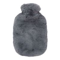 fashy W&auml;rmflasche 2.0L Flauschbezug grau, 1 st, Fashy GmbH
