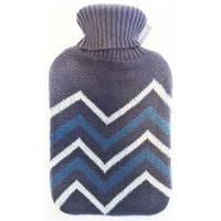 fashy Wärmflasche 2.0L Strickbezug schwarz, 1 st, Fashy GmbH