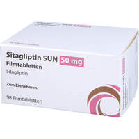 Sitagliptin SUN 50 mg Filmtabletten, 98 st, Sun Pharmaceuticals Germany GmbH