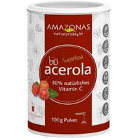 Acerola 100% Bio 30% nat. Vit. C ohne Zus&auml;tze, 100 g, Amazonas Naturprodukte Handels GmbH