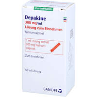 Depakine 300 mg/ ml Lösung zum Einnehmen, 60 ml, Eurimpharm Arzneimittel GmbH