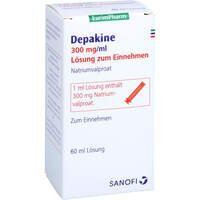 Depakine 300 mg/ ml Lösung zum Einnehmen, 60 ml, Eurimpharm Arzneimittel GmbH