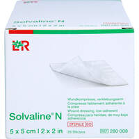 SOLVALINE N Kompressen 5x5 cm steril, 25 Stk., 1001 Artikel Medical GmbH