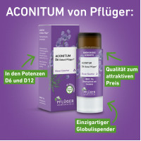 Aconitum D12 Globuli Pfl&uuml;ger Globulispender, 10 g, Hom&ouml;opathisches Laboratorium Alexander Pfl&uuml;ger GmbH & Co. KG