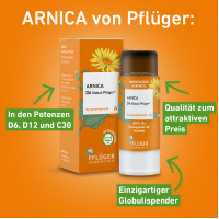 Arnica D6 Globuli Pfl&uuml;ger Globulispender, 10 g, Hom&ouml;opathisches Laboratorium Alexander Pfl&uuml;ger GmbH & Co. KG