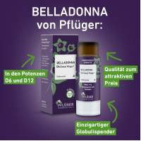 Belladonna D12 Globuli Pfl&uuml;ger Globulispender, 10 g, Hom&ouml;opathisches Laboratorium Alexander Pfl&uuml;ger GmbH & Co. KG