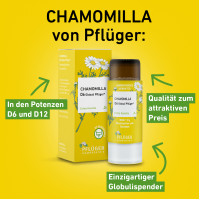 Chamomilla D12 Globuli Pfl&uuml;ger Globulispender, 10 g, Hom&ouml;opathisches Laboratorium Alexander Pfl&uuml;ger GmbH & Co. KG