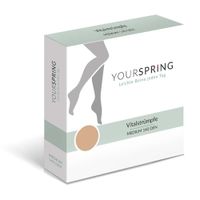 YOURSPRING medium transparent A-T Gr. 4 honig, 1 st, Belsana Medizinische Erzeugnisse