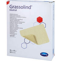 Grassolind Salbenkompressen 10x10 cm steril, 50 st, Eurimpharm Arzneimittel GmbH