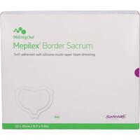 Mepilex Border Sacrum Schaumverb.22x25 cm steril, 10 st, Eurimpharm Arzneimittel GmbH