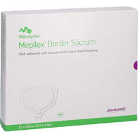 Mepilex Border Sacrum Schaumverb.22x25 cm steril, 10 st, Eurimpharm Arzneimittel GmbH