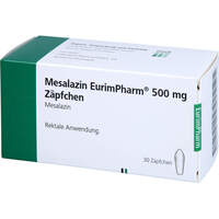 Mesalazin EurimPharm 500 mg Z&auml;pfchen, 30 Stk., Eurimpharm Arzneimittel GmbH
