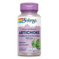Artischockenblätterextrakt Solaray, 60 st, Supplementa GmbH