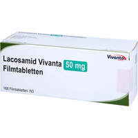 Lacosamid Vivanta 50 mg Filmtabletten, 168 st, Vivanta Generics s.r.o