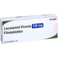 Lacosamid Vivanta 150 mg Filmtabletten, 56 Stk., Vivanta Generics s.r.o