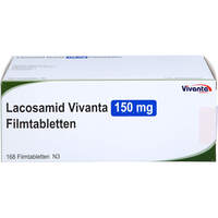 Lacosamid Vivanta 150 mg Filmtabletten, 168 st, Vivanta Generics s.r.o