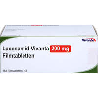 Lacosamid Vivanta 200 mg Filmtabletten, 168 st, Vivanta Generics s.r.o