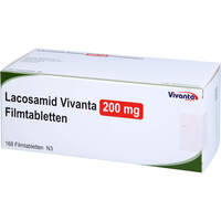 Lacosamid Vivanta 200 mg Filmtabletten, 168 st, Vivanta Generics s.r.o