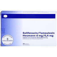 Solifenacin/Tamsulosin Heumann 6 mg/0.4 mg TVW, 30 Stk., Heumann Pharma GmbH & Co. Generica KG
