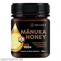MANUKA GROUP Melora Monofloral Honey100+MGO UMF5+, 250 g, Imp GmbH International Medical Products