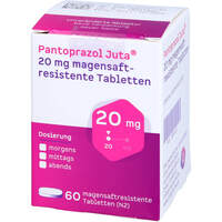 Pantoprazol Juta 20 mg magensaftresistente Tabl., 60 st, JUTA Pharma GmbH