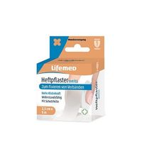 Lifemed Heftpflaster 5 m x 2.5 cm weiss Classic, 1 st, Lifemed GmbH
