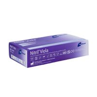 Nitril Viola Puderfrei Latexfrei Gr. M, 100 st, Meditrade GmbH