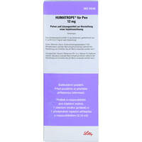 HUMATROPE f.Pen 12 mg 36 I.E. P.u.LM z.H.e.Inj.L., 1 st, Haemato Pharm GmbH