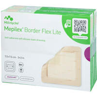 MEPILEX BORDER FLEX LITE SCHAUMVERBAND 7.5X7.5 CM, 10 st, B2b Medical GmbH