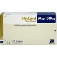 Vildakombi 50/1000 mg Filmtabletten, 30 st, TAD Pharma GmbH