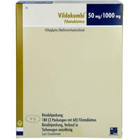 Vildakombi 50/1000 mg Filmtabletten, 3x60 st, TAD Pharma GmbH