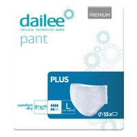 Dailee Pant Premium Plus L, 15 st, Drylock Technologies S.R.O.