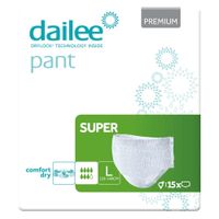 Dailee Pant Premium Super L, 15 Stk., Drylock Technologies S.R.O.