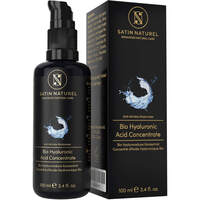 Satin Naturel BIO Hyaluron Serum Hochdosiert Vegan, 100 ml, Sylphar NV