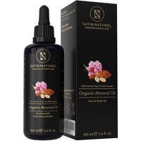 Satin Naturel BIO Mandelöl Kaltgepresst Vegan, 100 ml, Sylphar NV