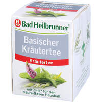 Bad Heilbrunner Basischer Kräutertee, 8x1,8 g, Bad Heilbrunner Naturheilm. GmbH & Co. KG