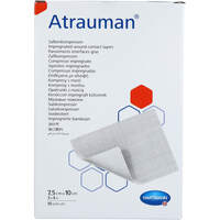 ATRAUMAN 7.5x10 cm steril Kompressen, 10 Stk., zelhealth GmbH
