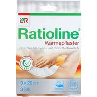 Ratioline W&auml;rmepflaster Nacken/Schulter 29x9 cm, 3 Stk., Lohmann & Rauscher GmbH & Co. KG