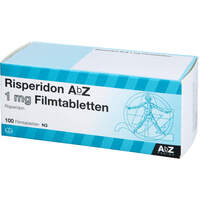 Risperidon AbZ 1mg Filmtabletten, 100 st, Abz Pharma GmbH