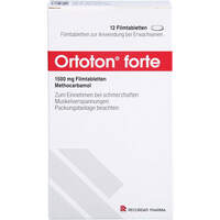 Ortoton forte 1500 mg Filmtabletten, 12 Stk., Recordati Pharma GmbH