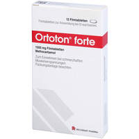Ortoton forte 1500 mg Filmtabletten, 12 Stk., Recordati Pharma GmbH